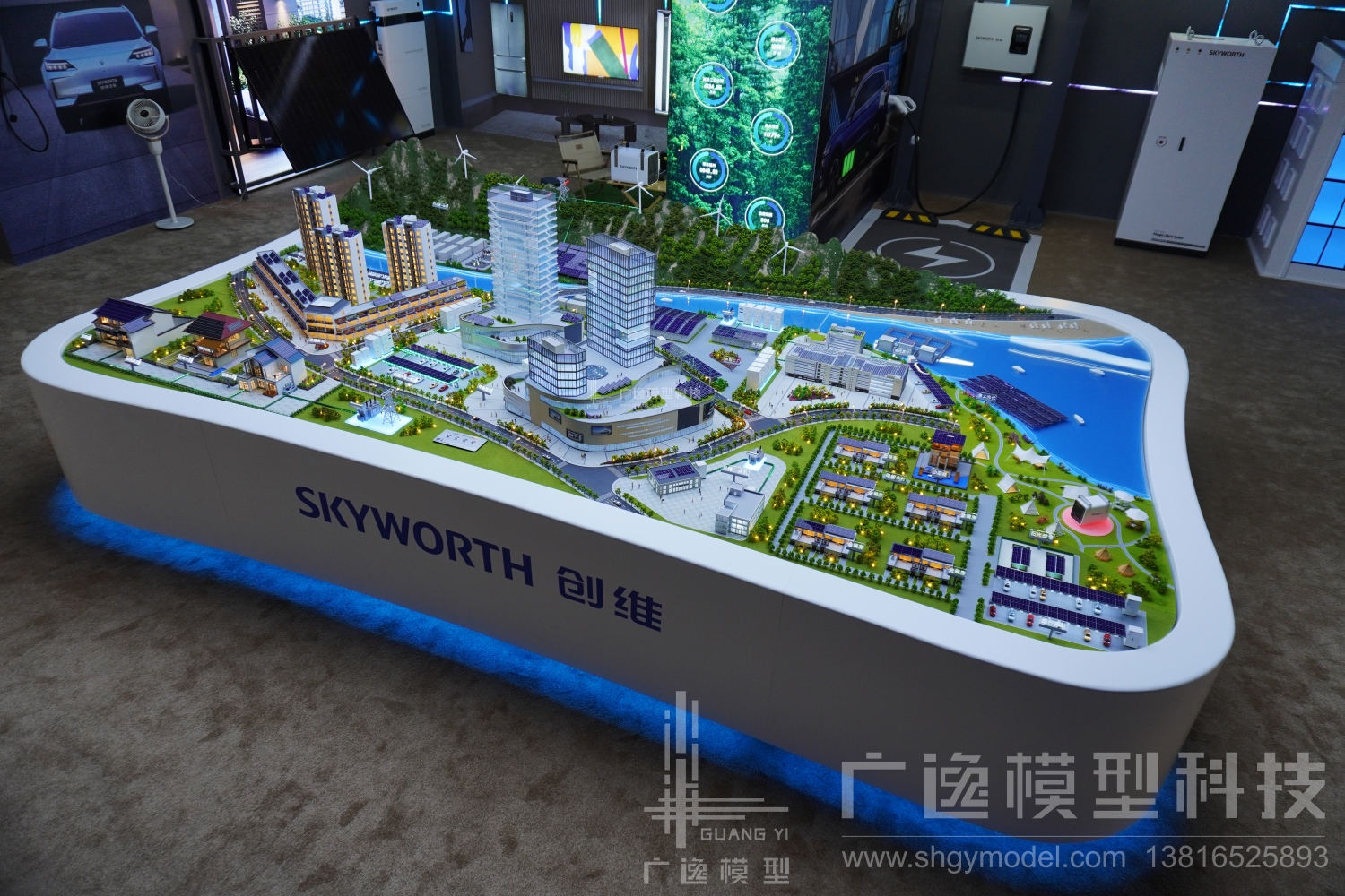 创维深圳总部综合沙盘